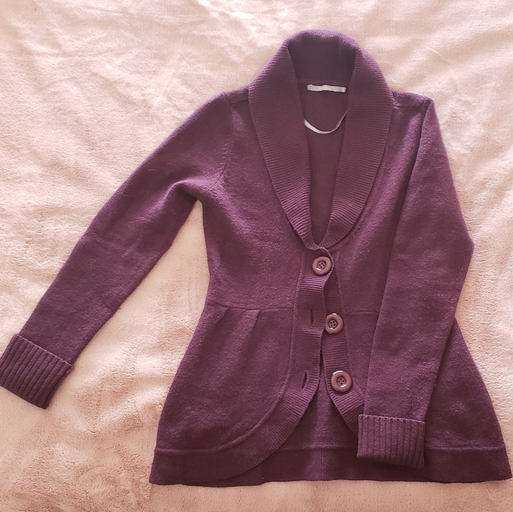 InWear (European brand) maroon cardigan sweater